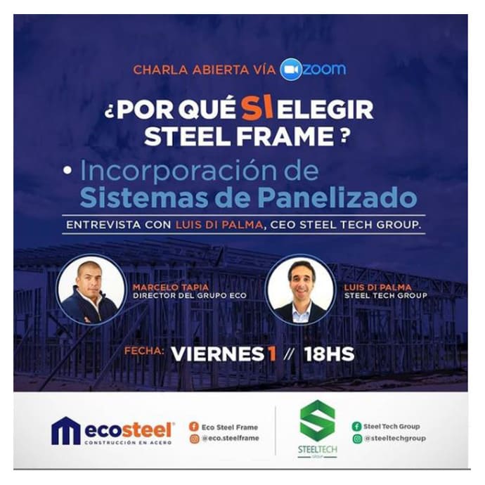 Por qué SI construir en Steel Frame?