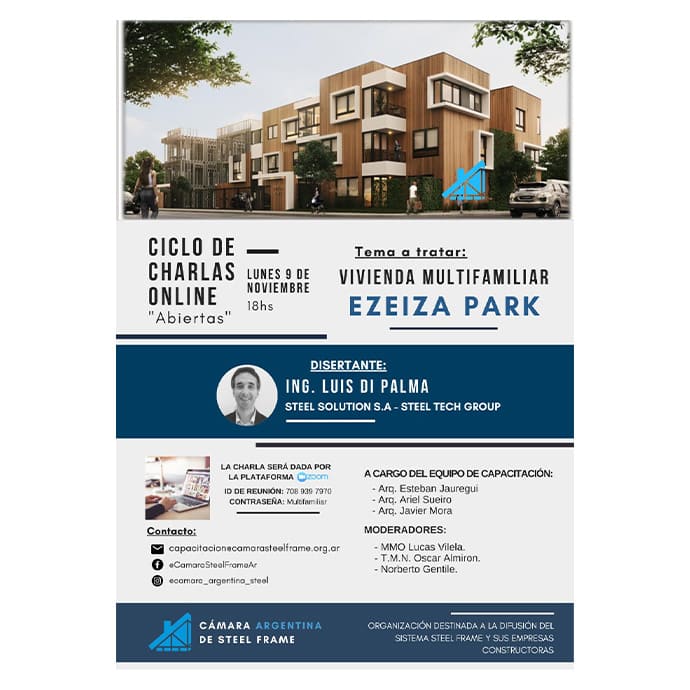 Charla en Cámara de Steel Frame
